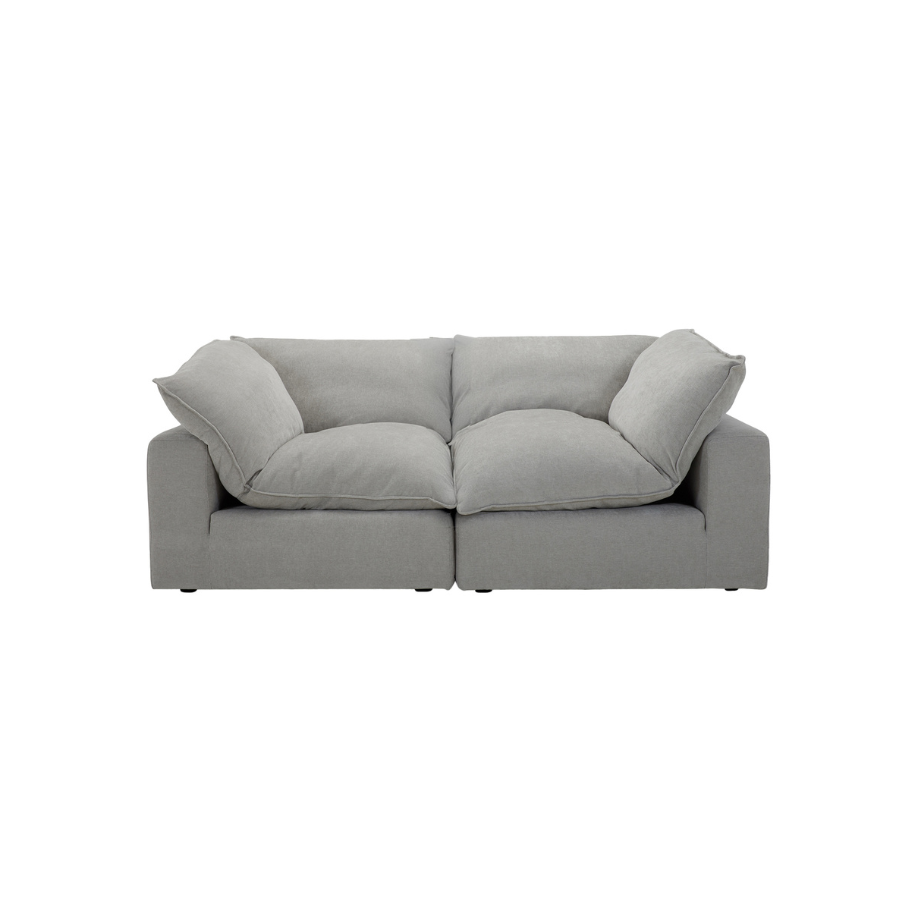 Sorriso 2 Seater Stone Modular Lounge