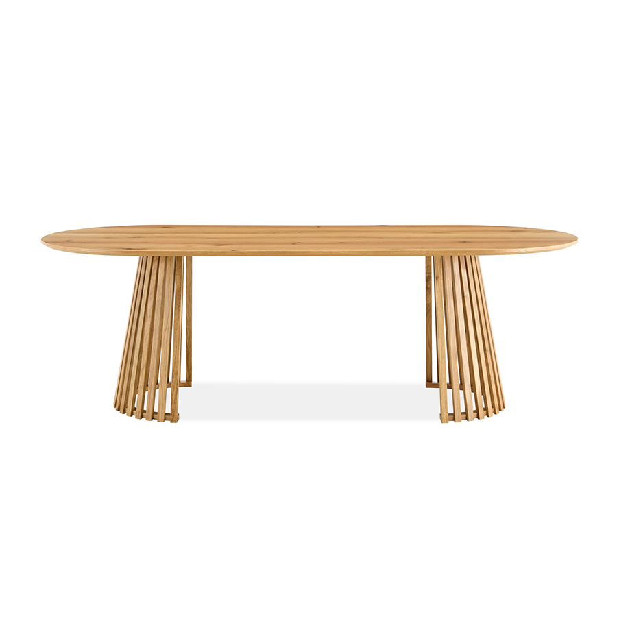 Dallas Oval Dining Table 2.4m