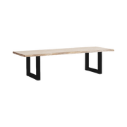 Naples Grande Dining Table Black