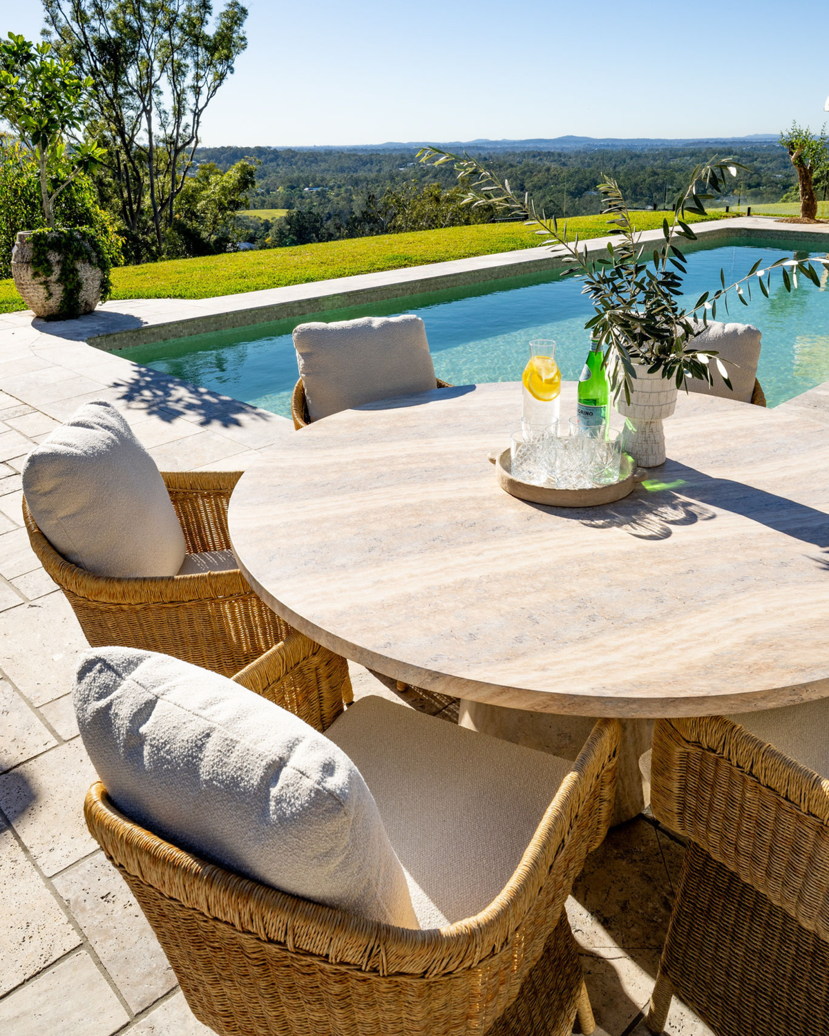 Bloc Round Dining Table 1.3m