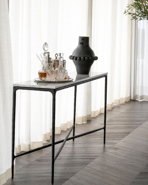 Felipe Marble Hall Table 152cm
