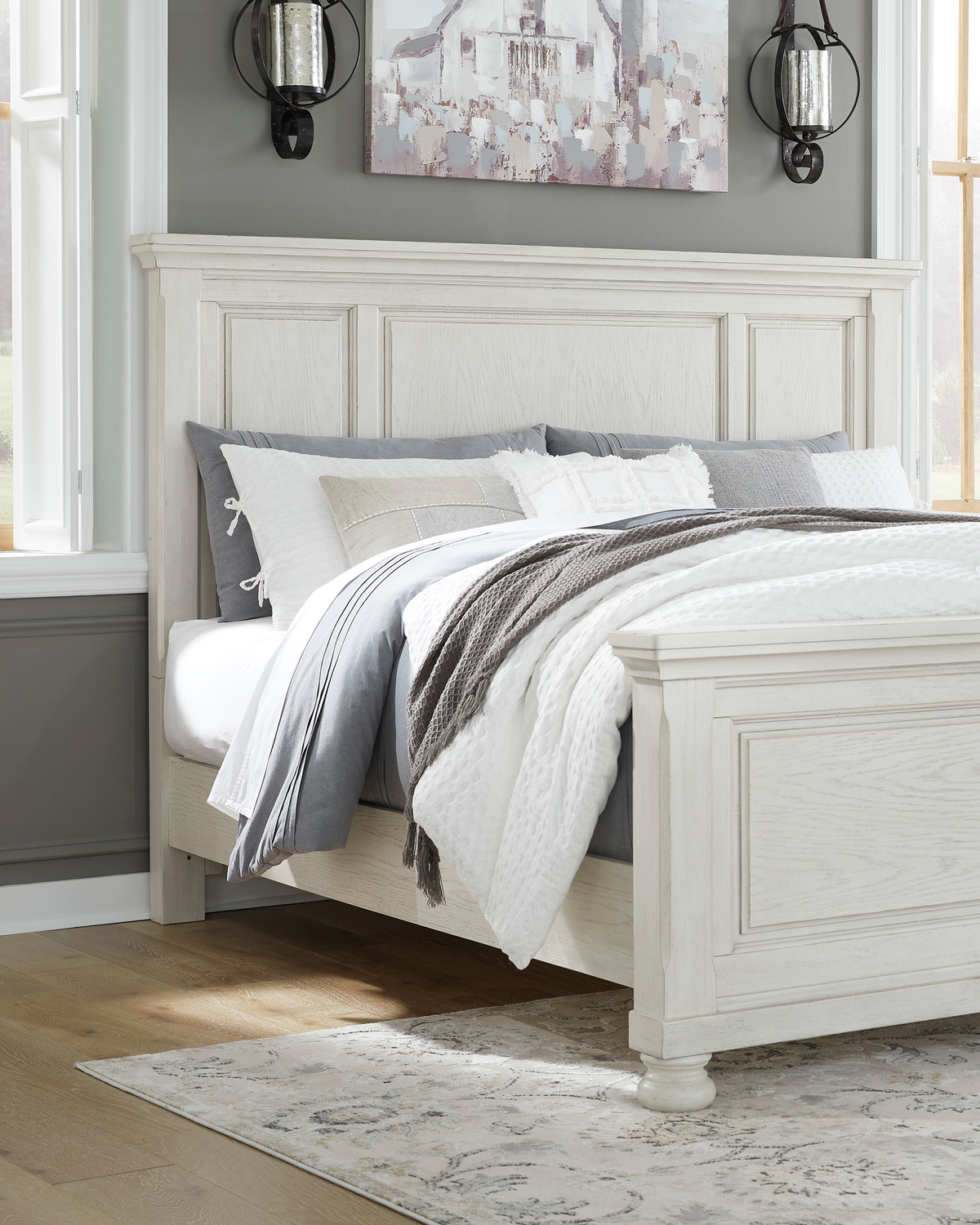 Rochel King Panel Bed