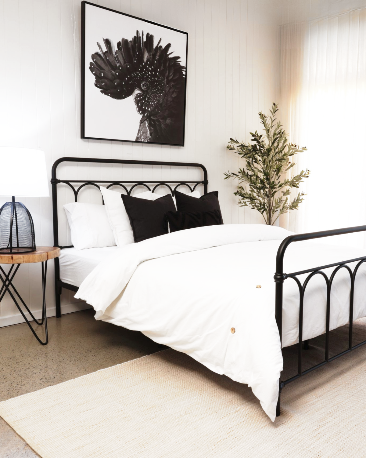 Anderson Iron King Bed