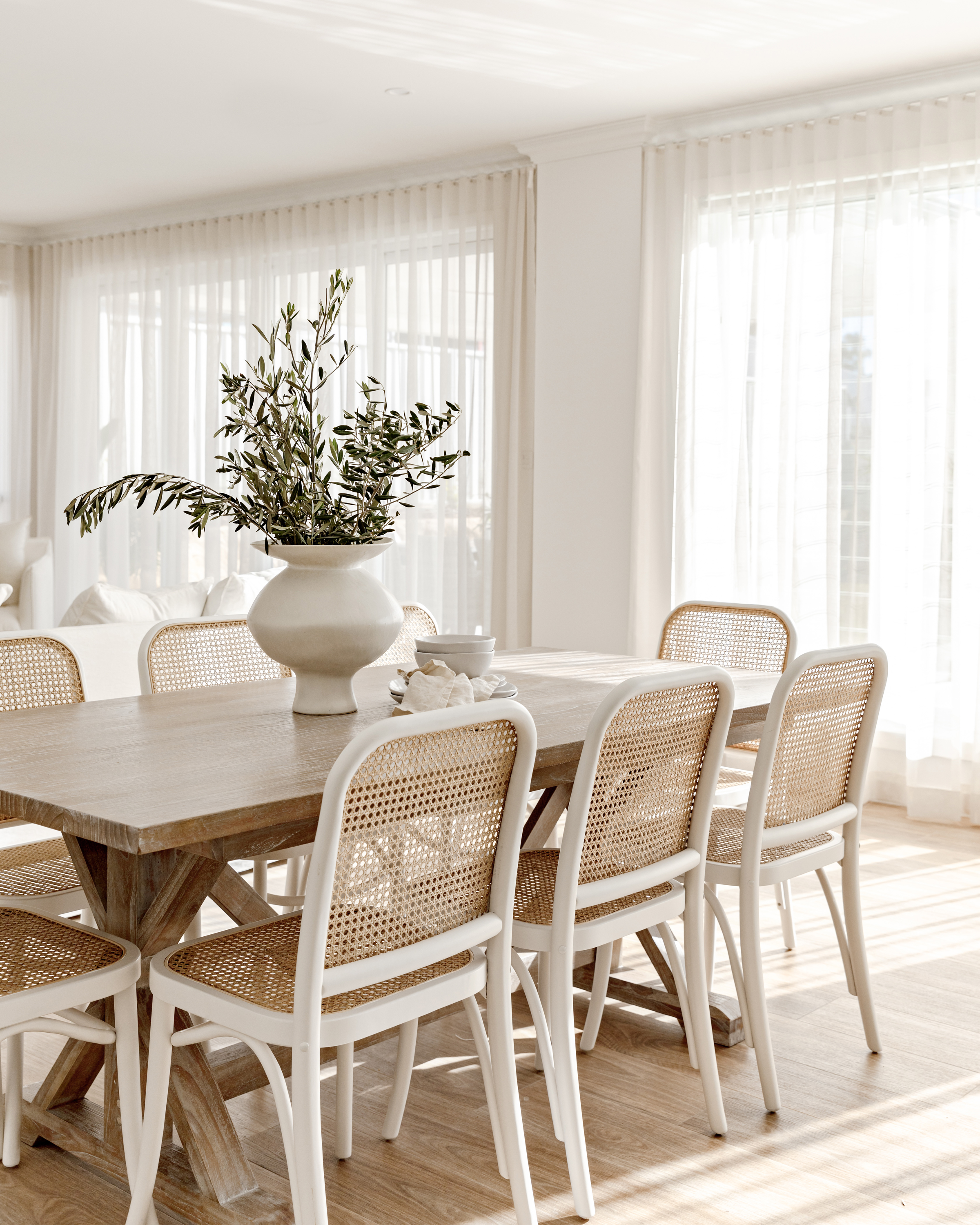 Theodore White Dining Chair