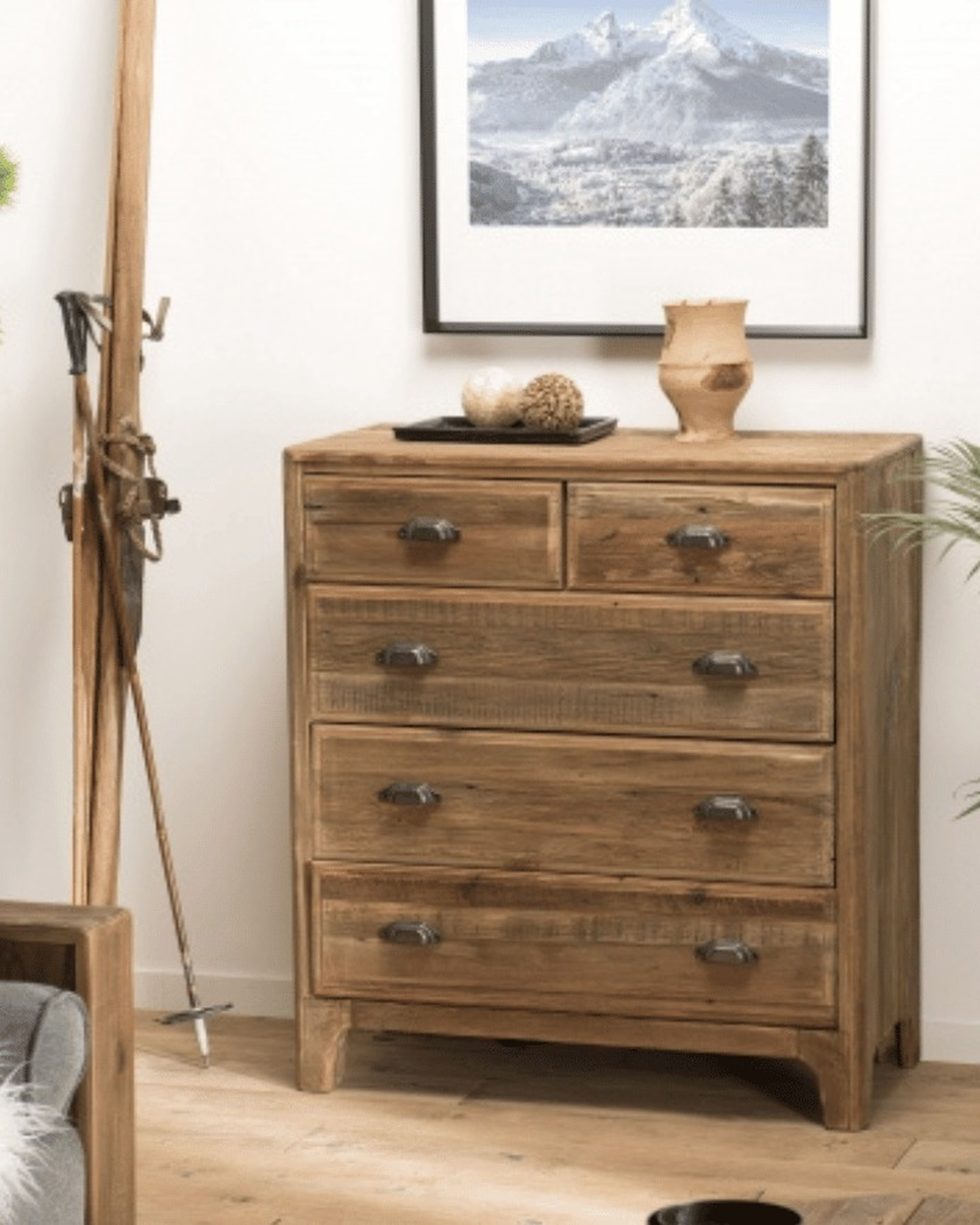 Farmhouse Chest 5 Drawers
