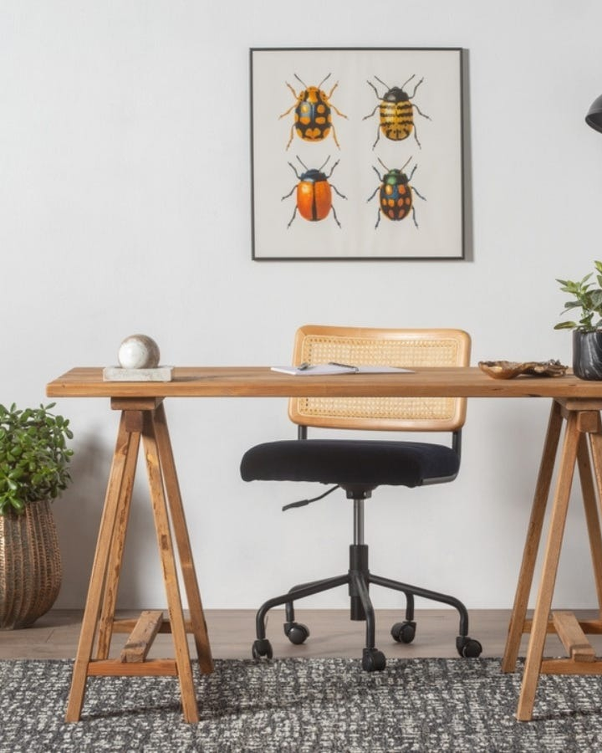 Farmhouse Trestle Desk 140cm