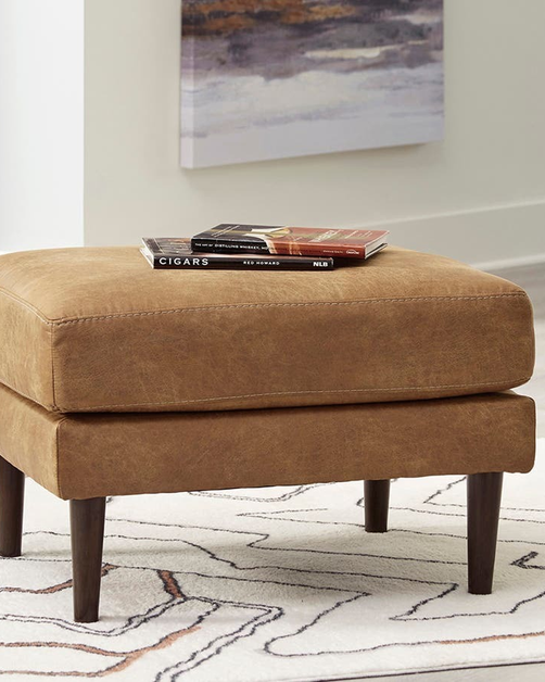Acton Caramel Ottoman