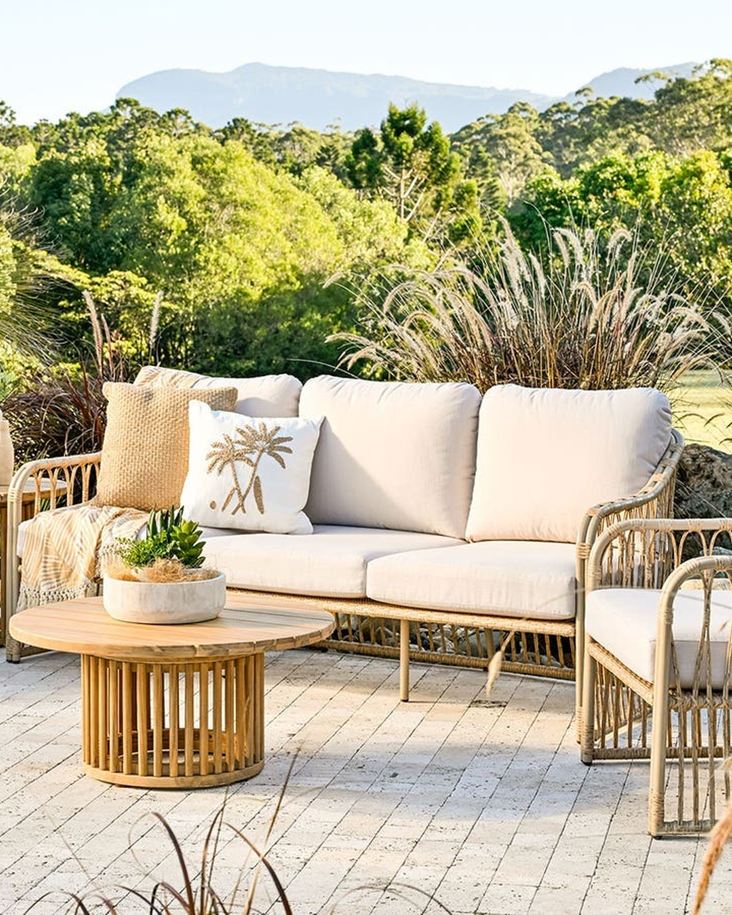 Capewell Patio 3 Seater Lounge