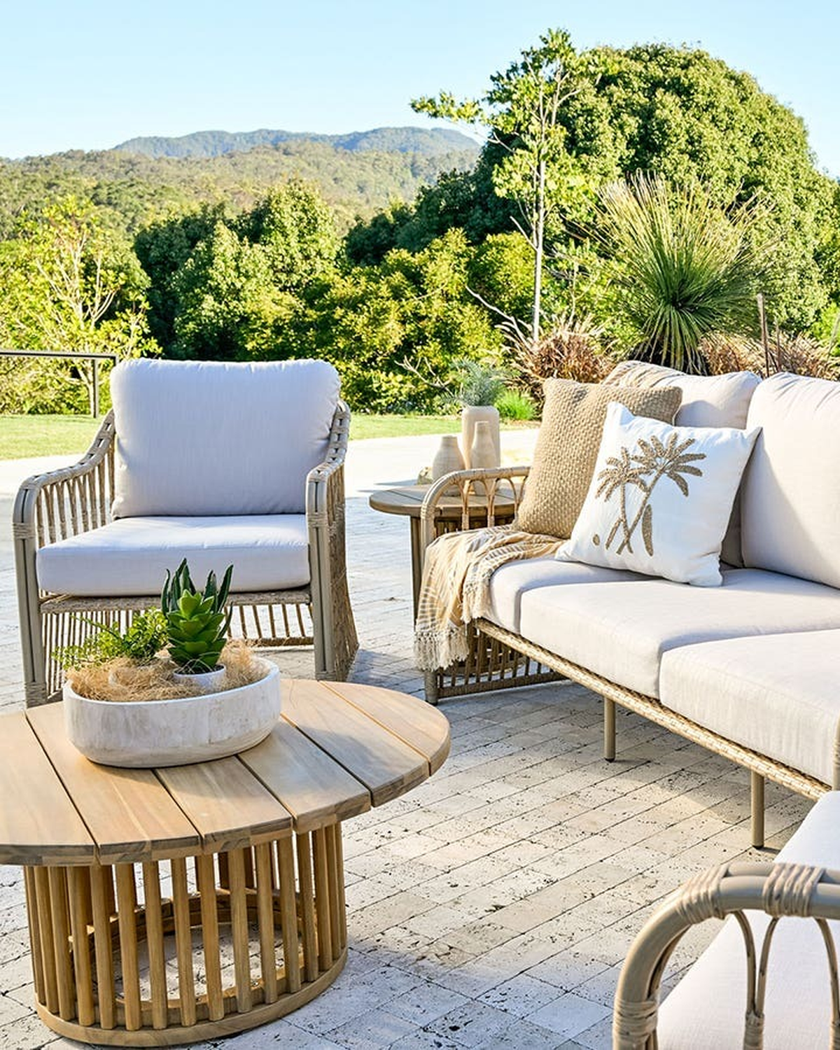 Capewell Patio Round Coffee Table