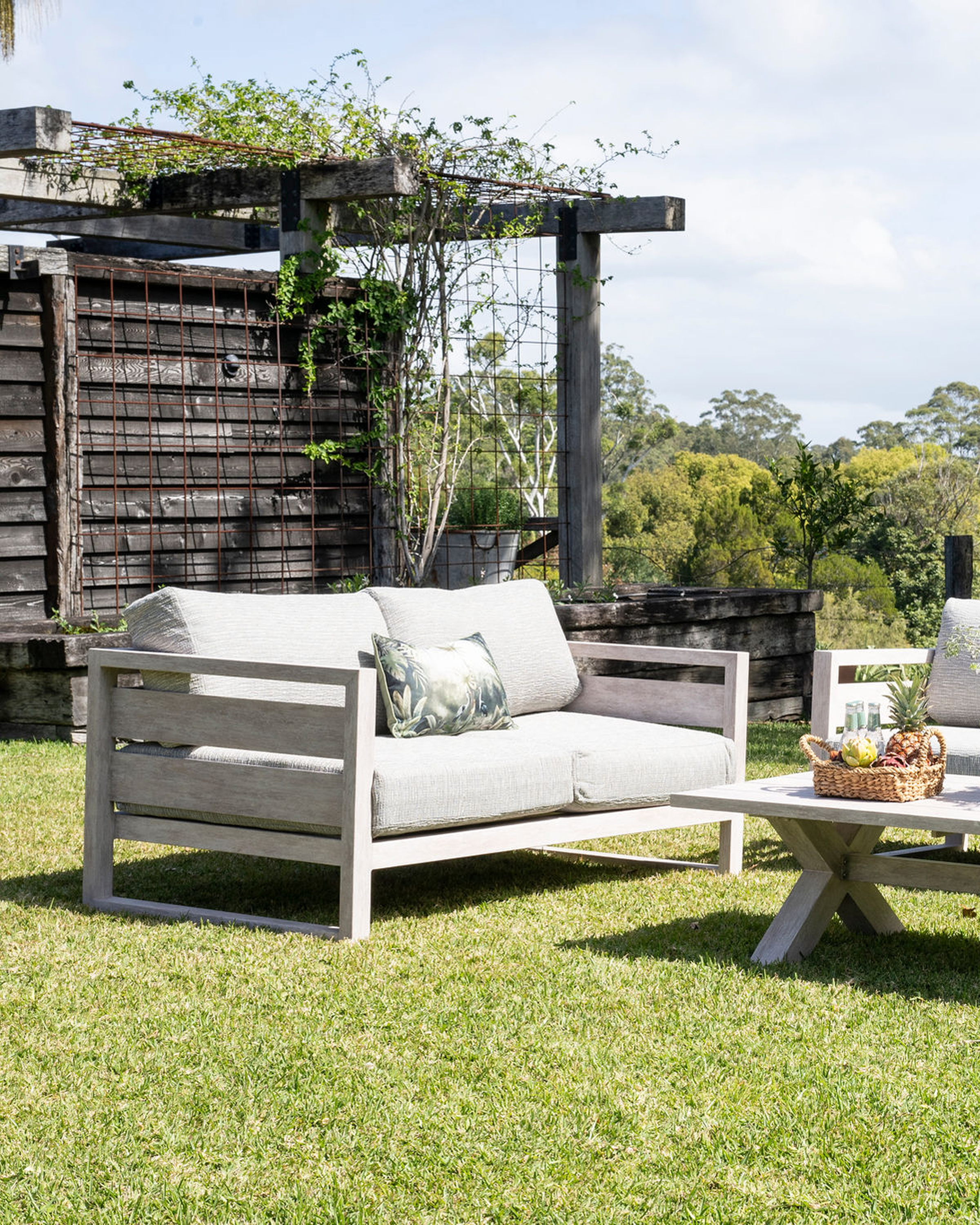 Fraser 2 Seater Outdoor Lounge 1.6m