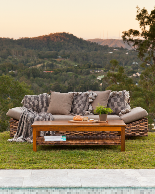 Solar Patio Daybed Natural