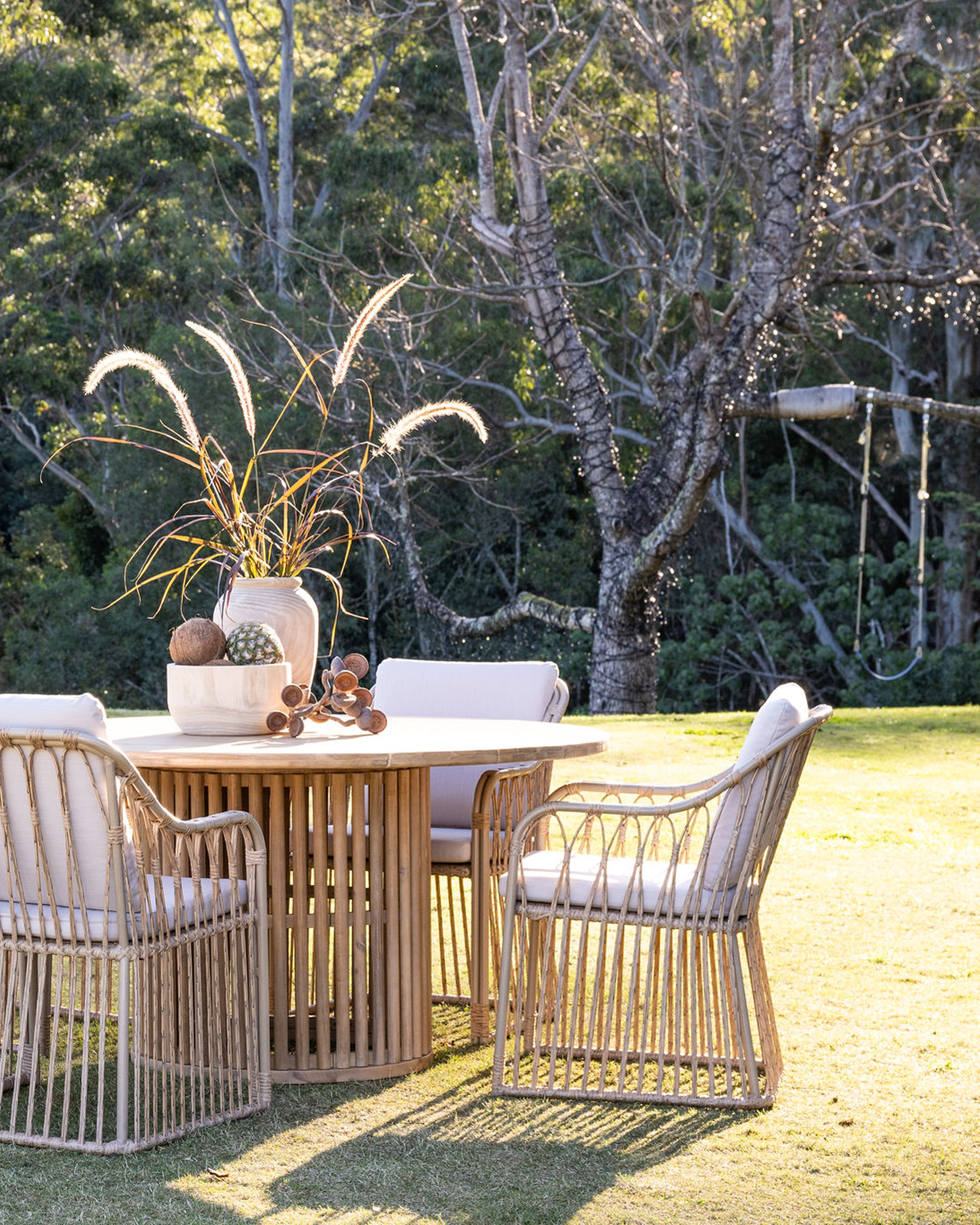 Capewell Patio Round Dining Table 1.5m
