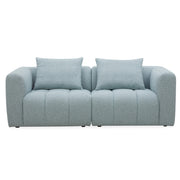 Palmview 2 Seat Modular Lounge Light Blue