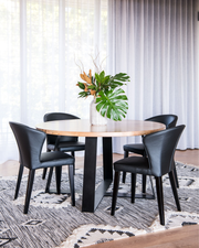 Rome Round Dining Table Set
