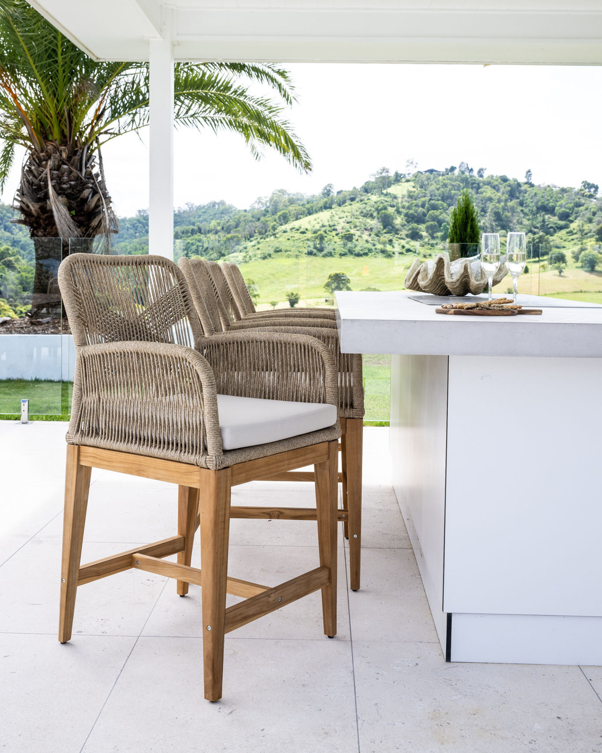 Westwood Bar Stool with Arms