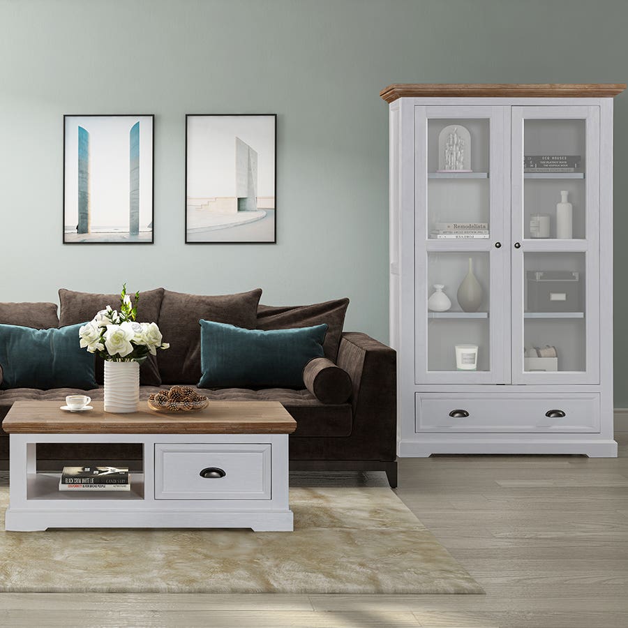Clementine Two Toned Coffee Table