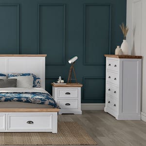 Clementine Two Toned Chest 4 drawers