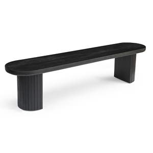 Ark Black Bench Seat 2m