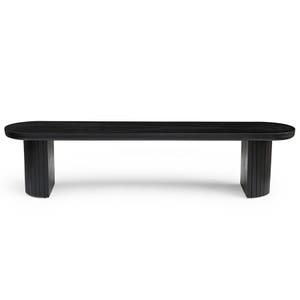 Ark Black Bench Seat 2m