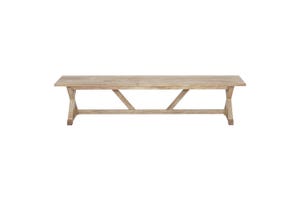 Hamptons Bench Seat 2m Blonde