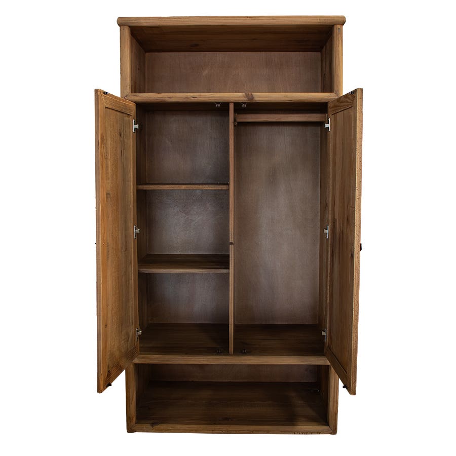 Farmhouse Wardrobe Cabinet 1m