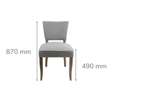 Clement Dining Chair Grey