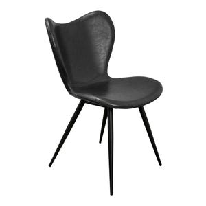 Denali PU Dining Chair Black