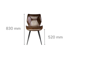 Enterprise Brown Dining Chair