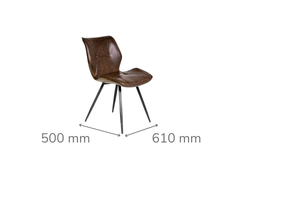 Enterprise Brown Dining Chair