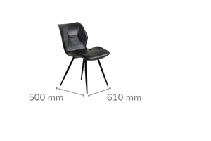 Enterprise Grey Dining Chair