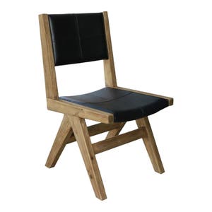 Farmhouse Black Modern Dining Chair