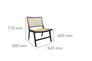 Hoffmann Black Chair