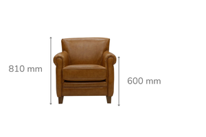 Monroe Caramel Occasional Chair
