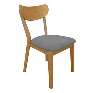 Oakley Charcoal Fabric Dining Chair