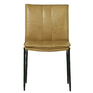 Oscar Dining Chair Lush Green Leather