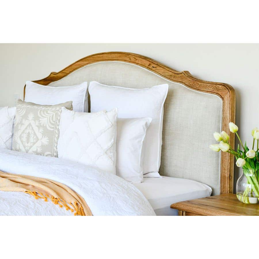 Queen size bed head hot sale