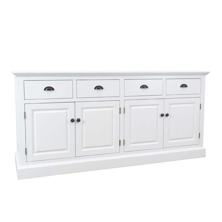 Hamptons Ivory Buffet Eureka Furniture
