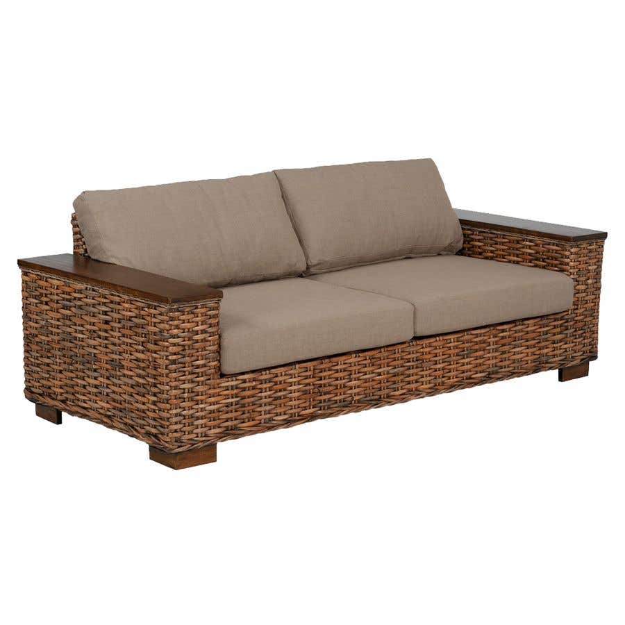 Patio sofa 3 seater sale