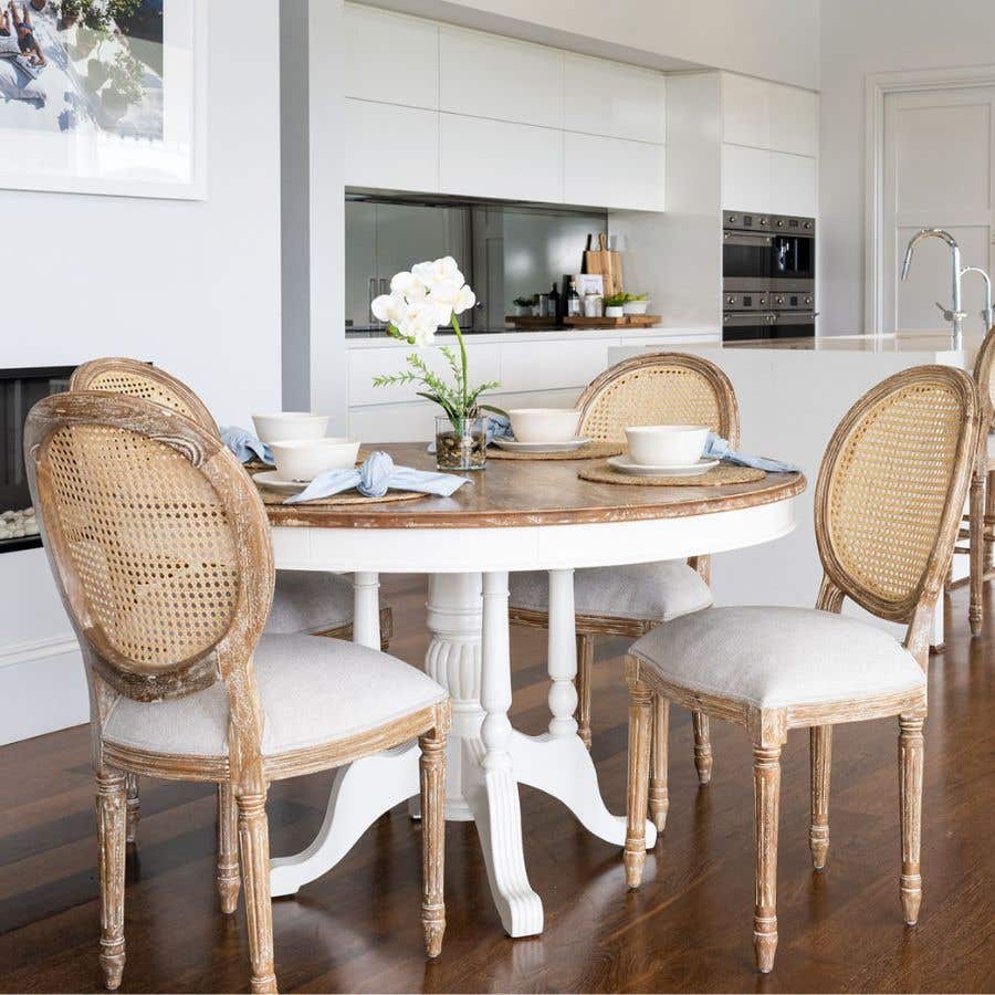 Round dining sales chairs