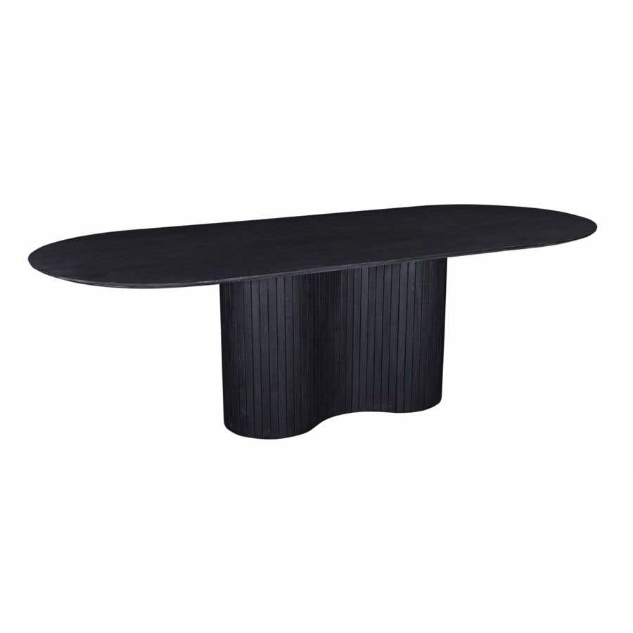 Maruca Oval 2.4m Dining Table Eureka Furniture