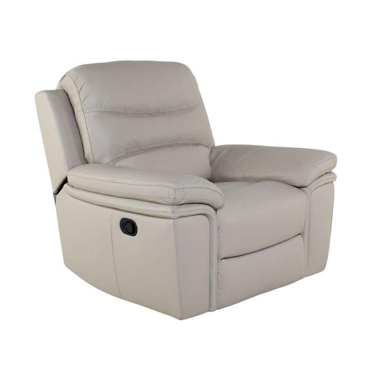White leather shop recliners for sale