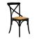 Mirage Cross Back Dining Chair Black