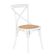 Mirage Cross Back Dining Chair White