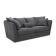 Clio Grey 3 Seater Sofa 