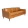 Normandy 3 Seater Leather Sofa