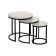 City Nest of Tables Marble Top