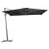 Lakefield Charcoal Umbrella 2.8m