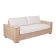 Solar 3 Seater Patio Sofa Blonde