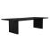 OBC Black Dining Table 3m