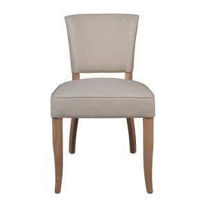 Clement Whitewash Dining Chair 